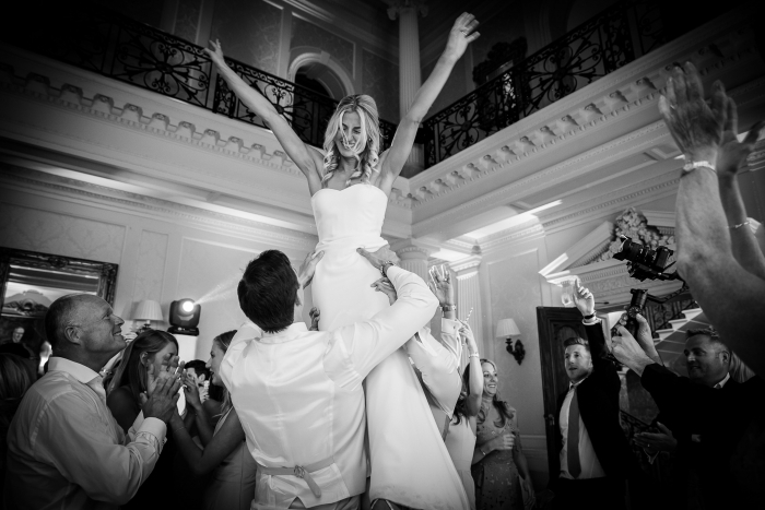 magic wedding moment