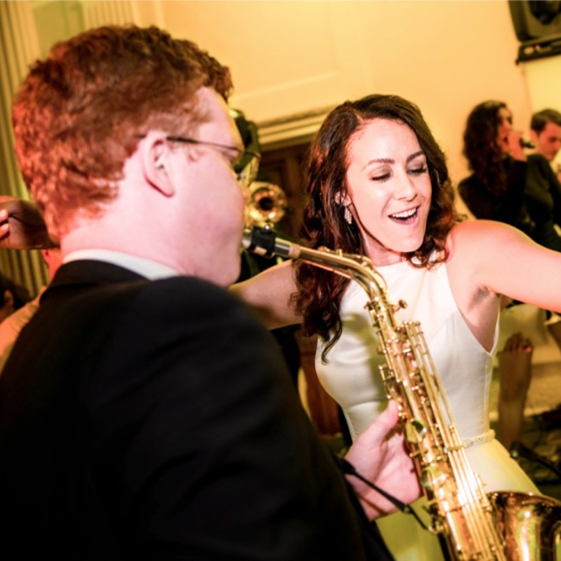 saxophone solo to bride