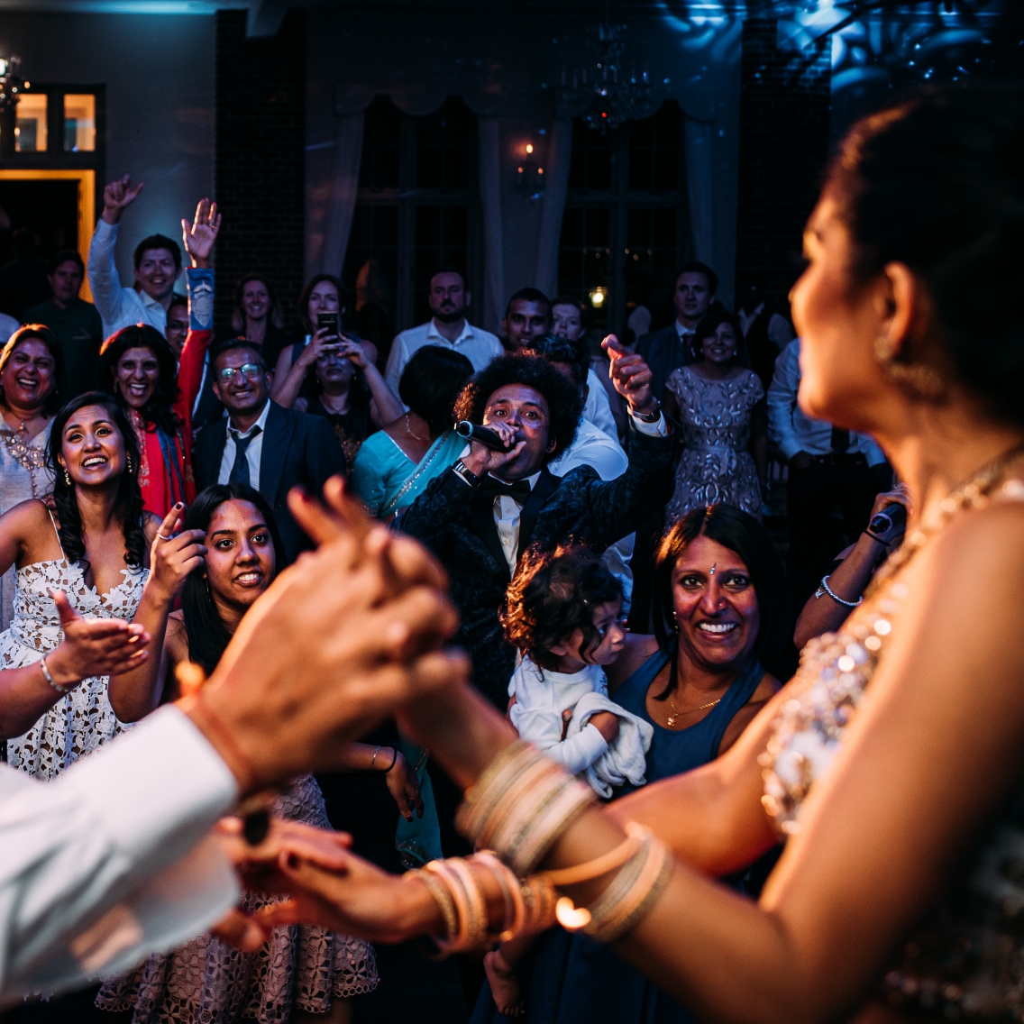 Happy Couple Wedding Day