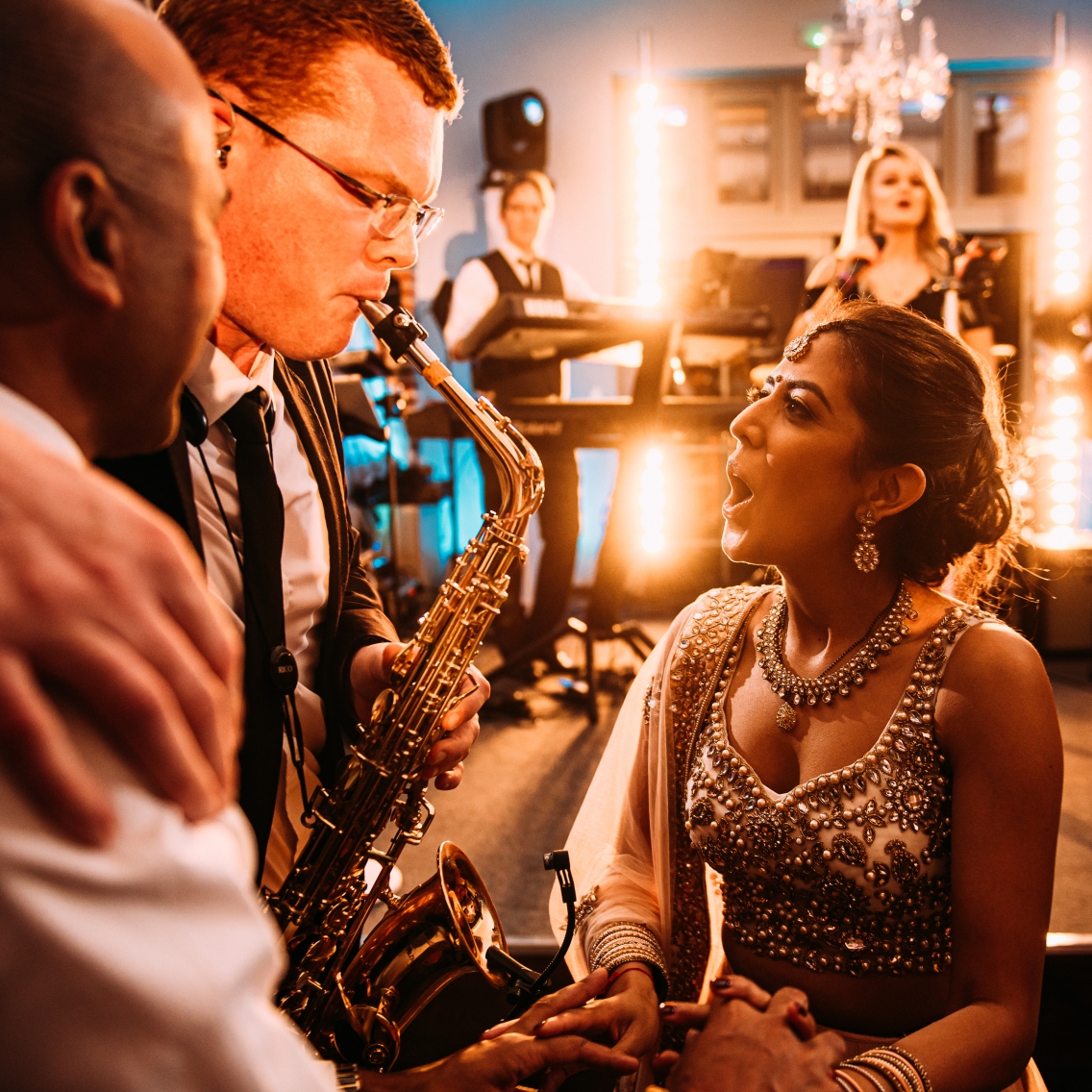 Offley Plac ehitchin Sax Wedding