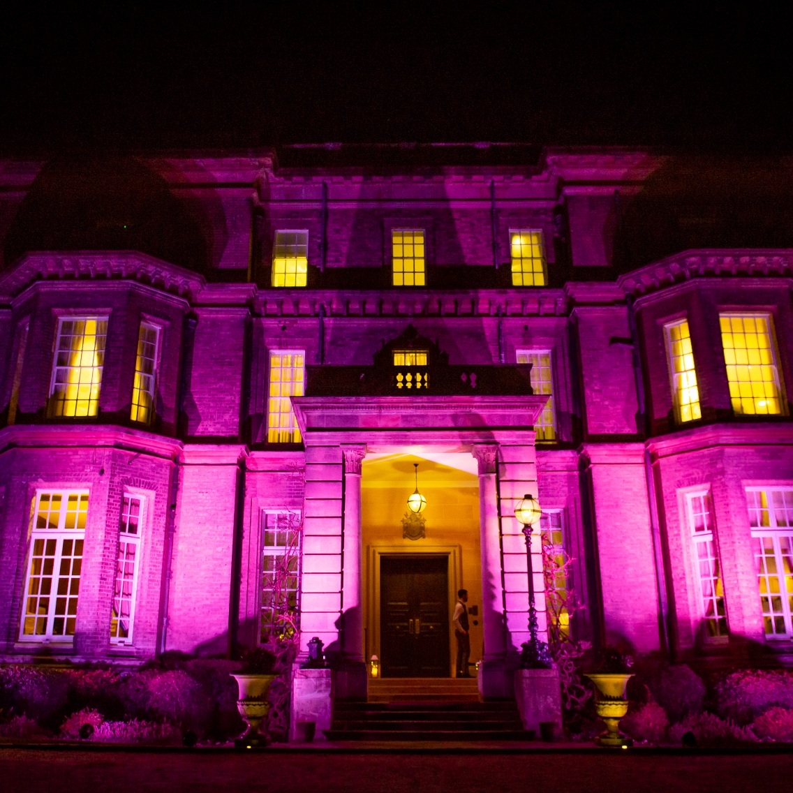 Hedsor House - Outside Uplighting