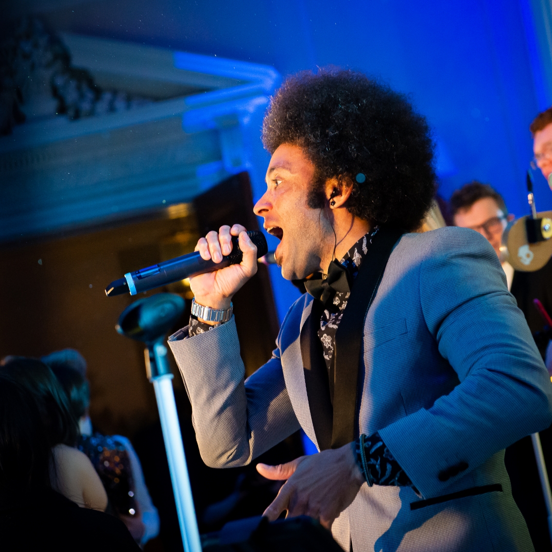 Hedsor House Performing on the Dance Floor Interactive Band